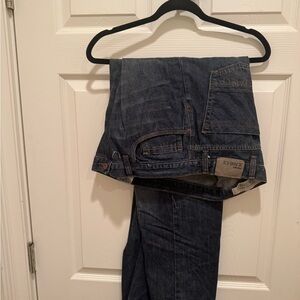 Wrangler Men's Blue Boot Cut Jeans